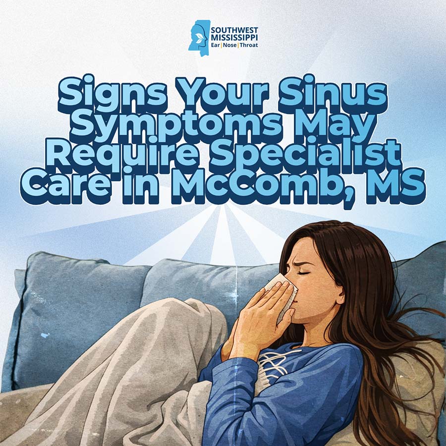 Signs of sinus symptoms